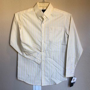 Boy’s New Arrow Yellow Button Down Dress Shirt